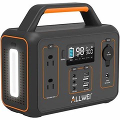 Portable Power Station 300w Solar Generator 280wh Typec Pd60w Regulated Dc Outpu