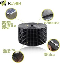 Solar Panel Bird/Squirrel Guard Roll Kit- 6in x 100ft Critter Guard