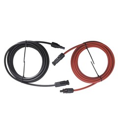 High Quality 1 Pair Solar Panel Extension Cable Wire Connector 10 AWG 15ft