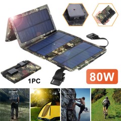 Solar Panel Charger – Portable, Compatible with Phones/Tablets for Outdoor Use