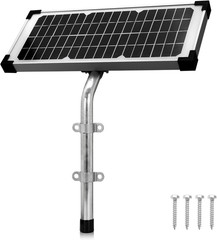 10 Watt Solar Panel Kit Replace FM123 for Mighty Mule FM200 FM350 FM500 FM502 MM