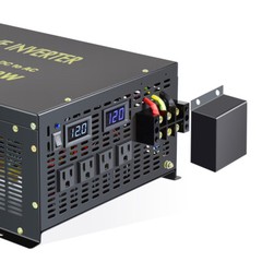 Pure Sine Wave Inverter 10KW 24V 120V 220V Power Car Truck Motor Solar Van Camp