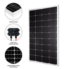 1000 watt Solar Panels High Efficiency Black PV Module Power Mono RV Solar Panel