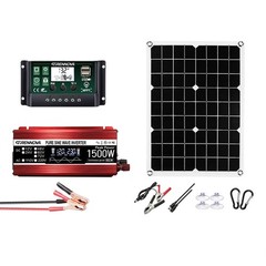 Grennova 1500W Solar Kit 40W Panel 60A MPPT Off-Grid Home Camping Backup
