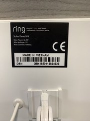 Ring Solar Panel V4 for Ring Spotlight Cam Battery EUC!