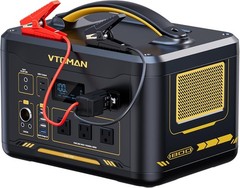 VTOMAN Jump 1800 Portable Power Station &12V Car Jump Starter, 1548Wh LiFePO4