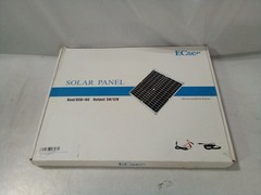 ECsee Solar Panel, Dual USB+DC Output 5V/12V