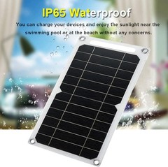 Durable Mini 5V 6W Solar Panel with Waterproof Design – Perfect for Emergencies