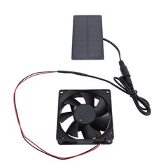 0.8W 4V Solar Panel Fan Kit Efficient Cooling For Greenhouses Easy To Use