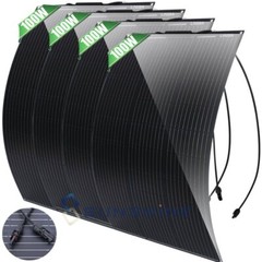 400W Watt 12V Mono Solar Panel Charging Battery Power Camp Off-Grid RV Home Boat
