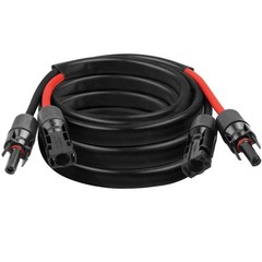 10AWG Solar Cable – 10FT Solar Panel Extension Cord 10 Gauge PV Wire with Flame