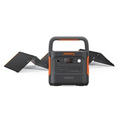 Jackery Explorer 2000 v2 Gray Solar Generator with SolarSaga 500X Solar Panel