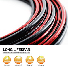 200Ft 10AWG Tinned Copper Solar Panel Wire – UV Resistant Extension Cable