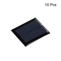 Mini Solar Cell Panel 1V 80mA 0.08W 30mm x 25mm 10pcs