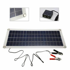 100W Solar Panel Kit 12V Solar Battery Charger for Car Boat Trolling Tractor RV