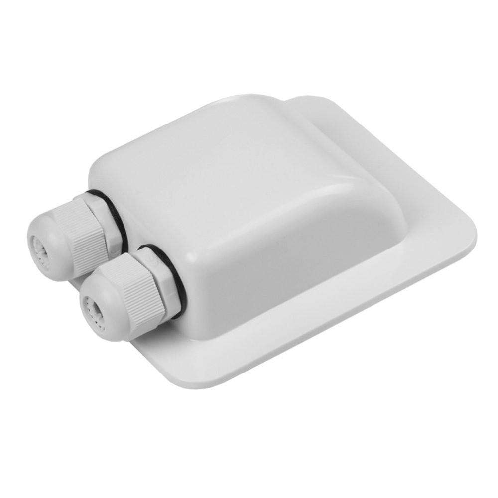 Weatherproof ABS Solar Double Cable Entry Gland