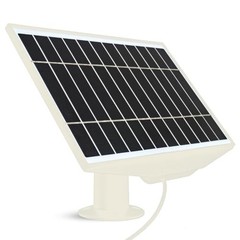 Leaf10 8W Solar Panel for Ring Outdoor Cam, Stick Up Cam & Spotlight Cam White