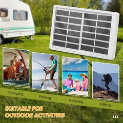 1.2W Solar Panel Portable Solar Polycrystalline Solar Panel Q6Y9