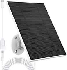 Solar Panel Eufy Outdoor Camera 5W Camera Solar Panel Charger Compatible Eufycam