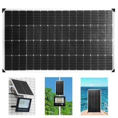 PFCTART 200W Watt 12V Monocrystalline Solar Panel for Battery Charger RV PV