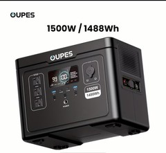 Estacion De Energia Portatil 1500 W Generador Solar Portable OUPES