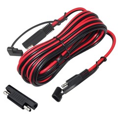 Durable 25FT SAE Extension Cable with Polarity Reverse Adapter – Easy Connect