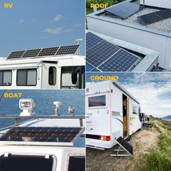 BougeRV 28in Adjustable Solar Panel Tilt Brackets, Brackets