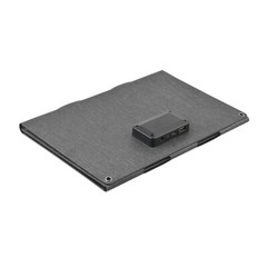 ETFE Folding Mono Solar Panel Mat Kit 30W 12V Camping Battery DC USB Charger