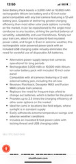 stealth cam solar panel battery pack