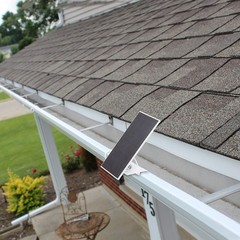 2Pack Gutter Mount Compatible with Arlo Essential Solar Panel, Arlo Pro 5S/Pr…