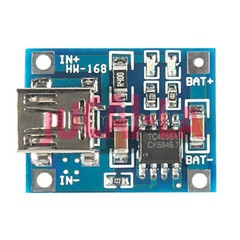 2PCS 5V Mini USB 1A Lithium Battery Charging Board Charger Module IN 4.5V-5.5v