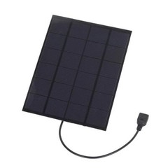 5.5W 5V 0.86A Portable Solar Panel USB Charger For phone Tablet PC MP3