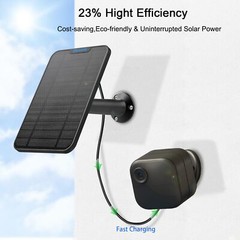 Solar Panel Charger for Blink Outdoor Camera Weatherproof with Long Cable