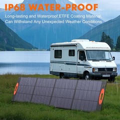 N-Type 16BB 200W Portable Solar Panel for EF/Jackery/Bluetti/Anker Power Stat…