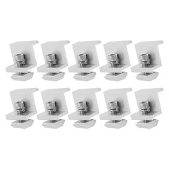 10PCS 30mm Solar Mount Z Bracket Heavy-Duty Clamps For Solar Panels Excellent