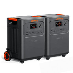 Jackery Qty 2 HomePower 3600 Plus Portable Power Station 3584Wh with Connector