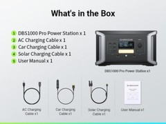 Dabbsson Portable Power Station 2000W 1024Wh LiFePO4 Battery Expandable