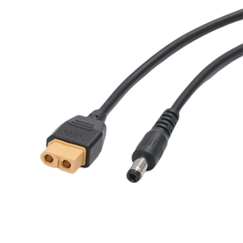 DC5521 to XT60 Power Adapter Cable 27cm Long for Efficient Current Transfer Male
