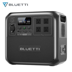 BLUETTI AC180 1800W 1152Wh Portable Power Station LiFePO4 for Power Outage/Trip