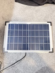 Polycrystalline 4.8V Rigid Solar Panel 12x8in EC3 Off-Grid RV Camping