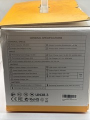 EBL Portable Power Station 300 110V/330W Pure Sine Wave Solar Generator