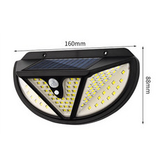 Energy Efficient Solar Sensor Light for Outdoor Wall Garden Pathway Setup