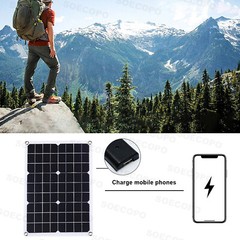 110V 6000W 100A Solar Panel Kit Complete Solar Power Generator Home Grid System.
