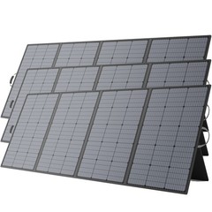 3 pack 400W Solar Panels Kits for EcoFlow DELTA Pro Ultra 6144Wh Power Station