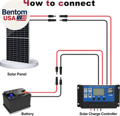 Solar Extension Cable 10AWG 6Mm² 100FT PV Wire 10Gauge Adaptor Panels Cables wit