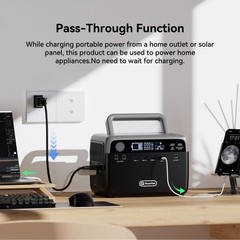 Flashfish 300W Solar Generator for Camping & Emergency Power Needs