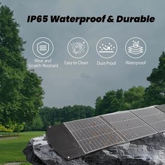 400W Solar Panel Foldable Portable Solar Charger Waterproof Outdoor RV Camping