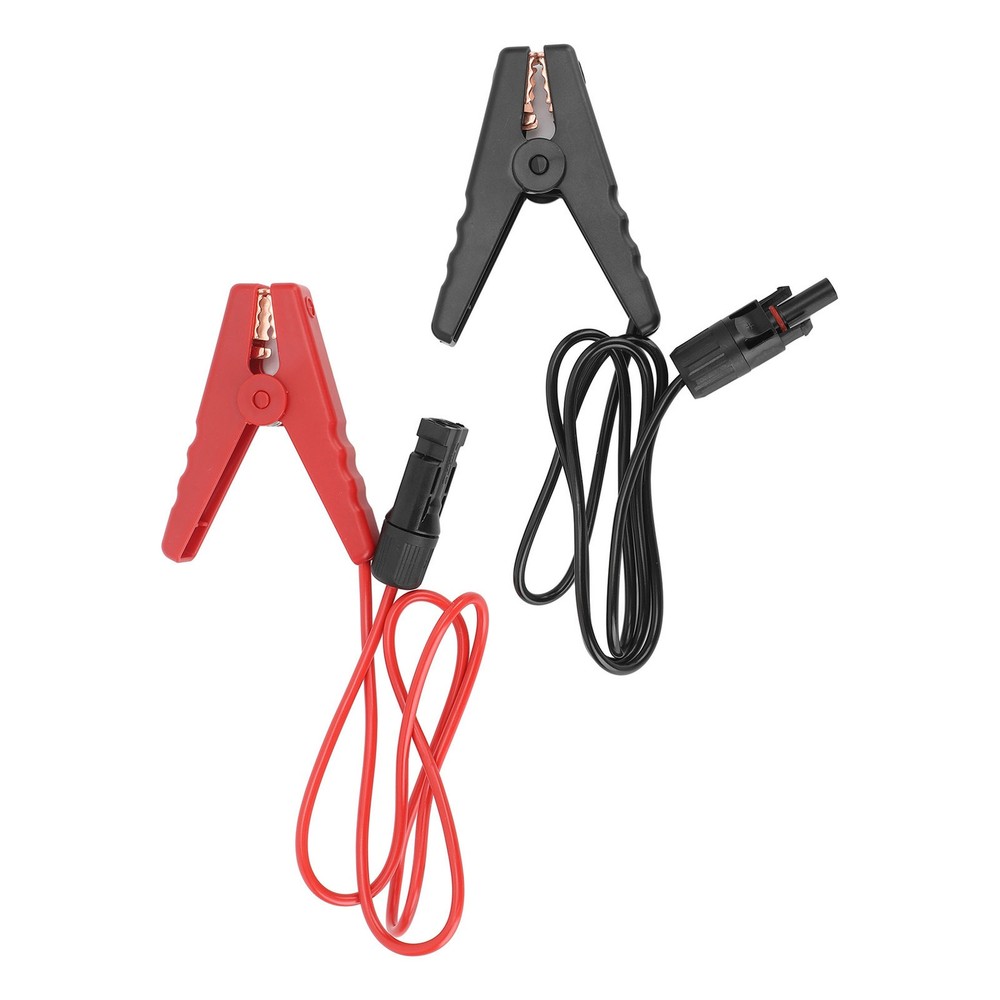 2x Solar Power Battery Clip 12AWG Quick Disconnect Extension Cable Battery C NEW
