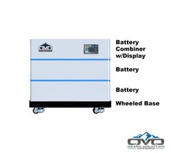 4.4KW Complete Offgrid Solar Kit + 5K Sol-Ark Inverter + 10.24KW OMO Stack Lithi