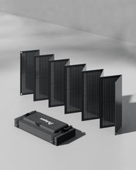200W Solar Panel, 12-Fold Portable Solar Charger with Adjustable Kickstand,